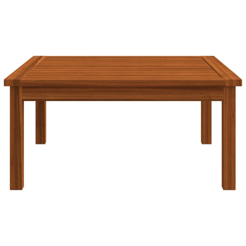 vidaXL Záhradný konferenčný stôl 63x63x30 cm akáciový masív