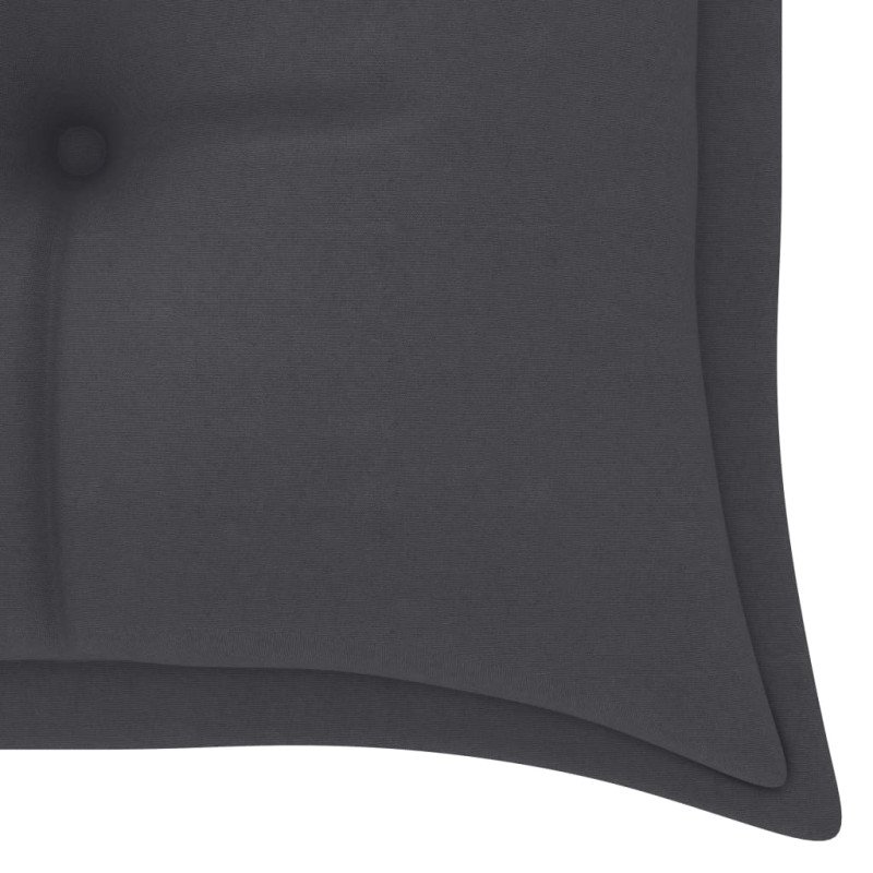 vidaXL 3-miestna záhradná lavica s vankúšom 150 cm eukalyptový masív