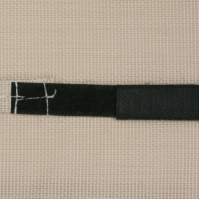 vidaXL Opierka hlavy na ležadlo krémová 40x7,5x15 cm textilén
