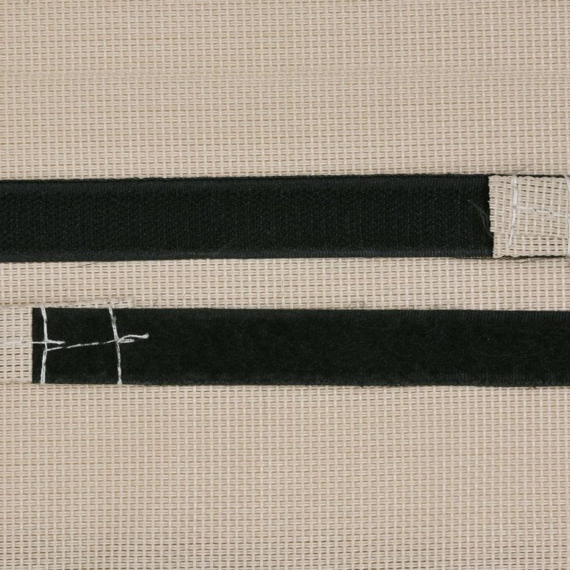 vidaXL Opierka hlavy na ležadlo krémová 40x7,5x15 cm textilén