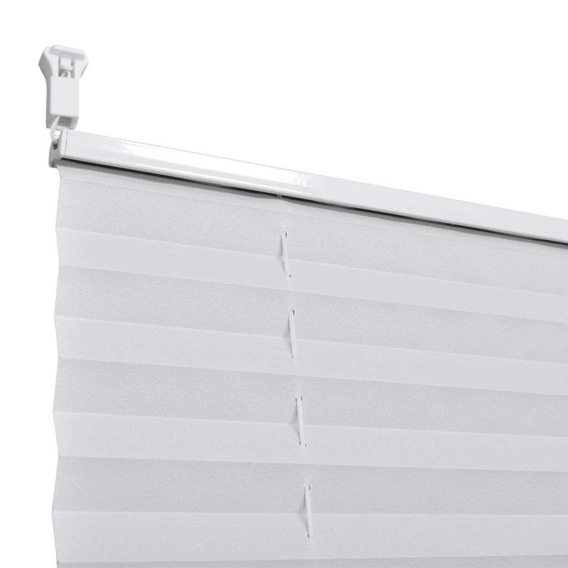 Plisovaná roleta 60 x 125 cm, biela