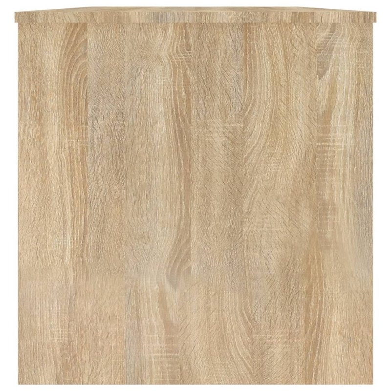 vidaXL Konferenčný stolík dub sonoma 102x50x52,5 cm spracované drevo