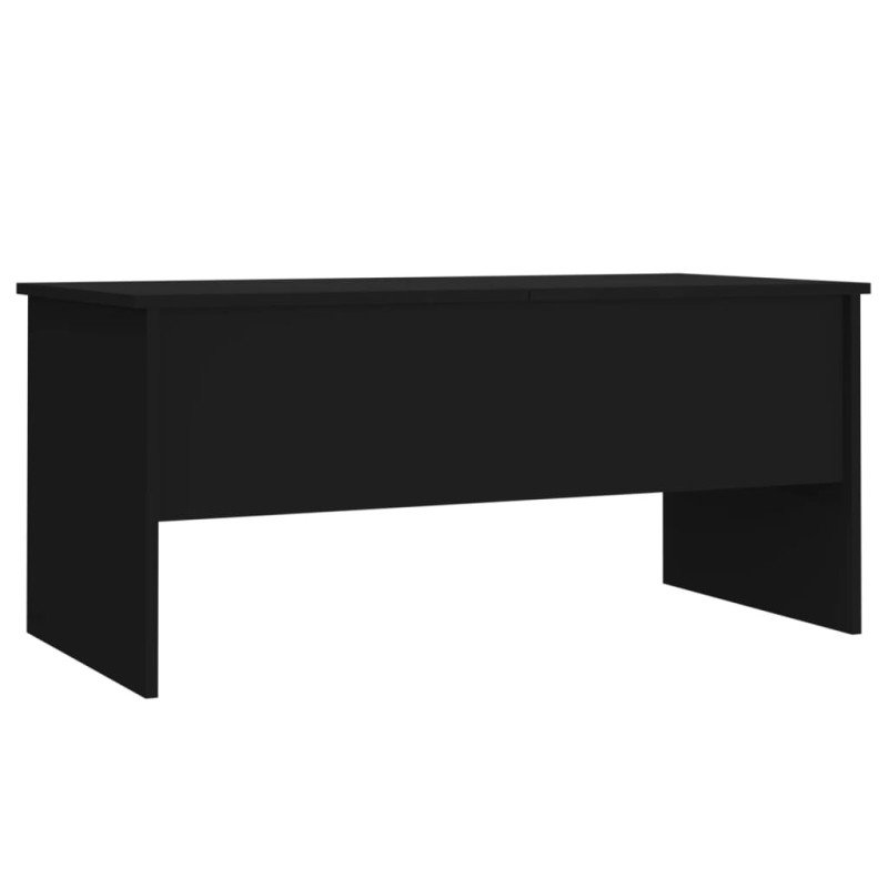 vidaXL Konferenčný stolík čierny 102x50,5x46,5 cm spracované drevo