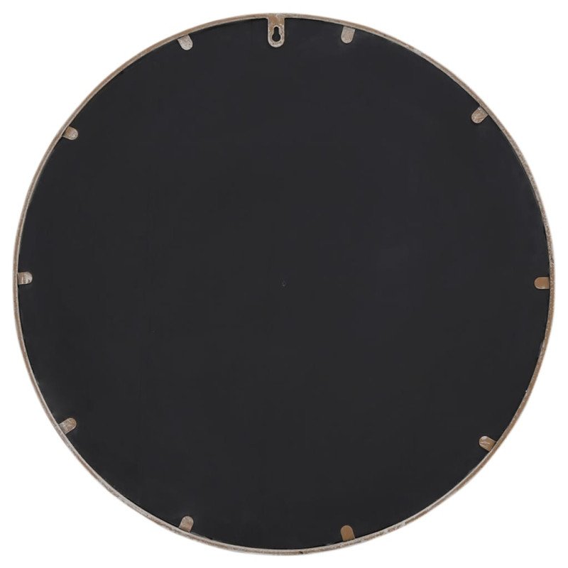vidaXL Zrkadlo pieskové 60x4 cm železo okrúhle interiérové