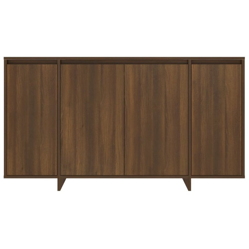 vidaXL Komoda hnedý dub 135x41x75 cm drevotrieska