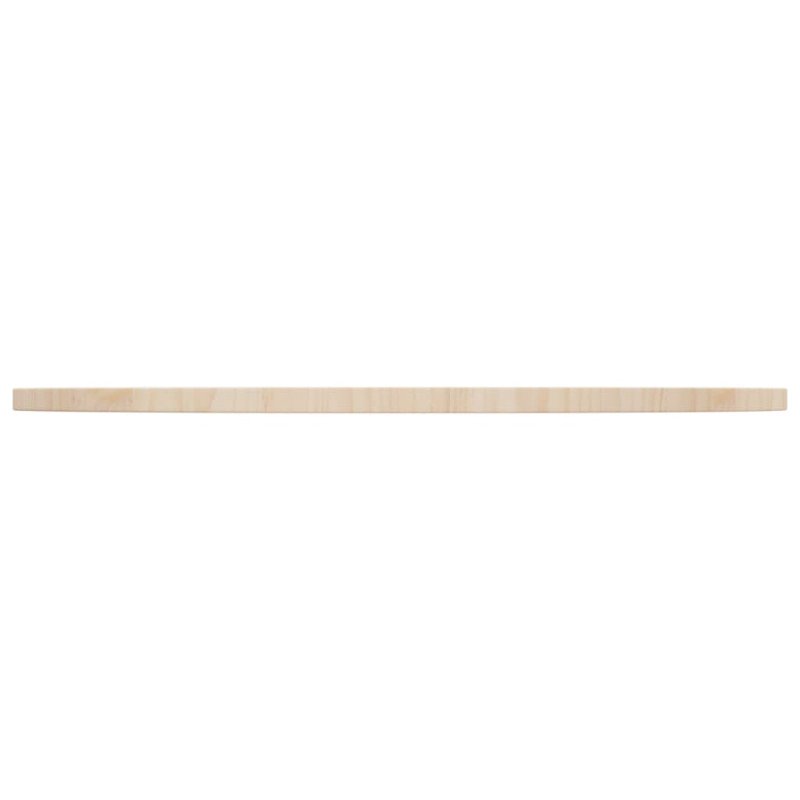 vidaXL Stolová doska Ø90x2,5 cm masívna borovica