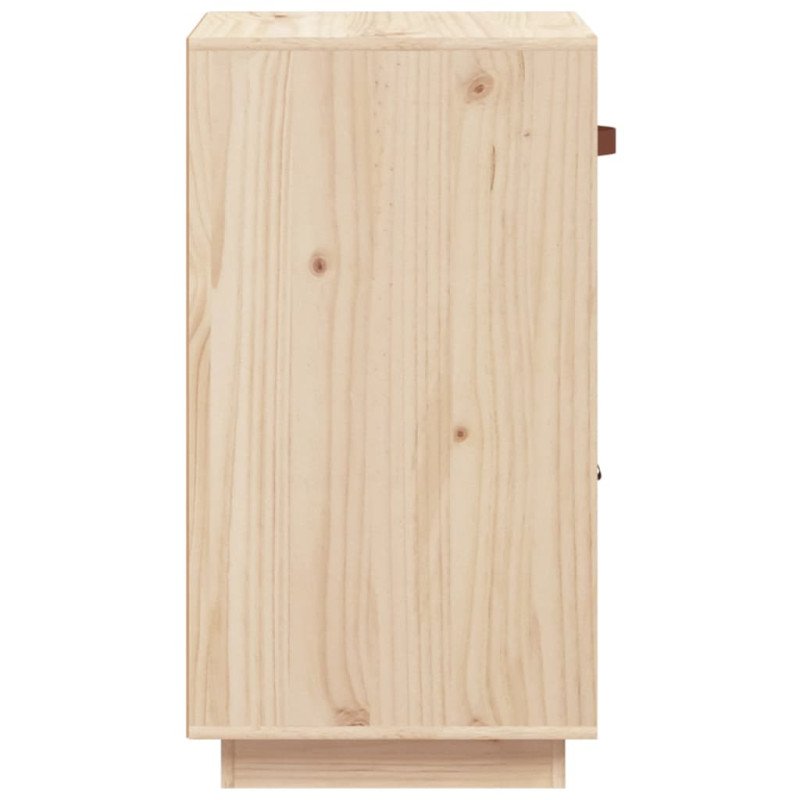 vidaXL Komoda 34x40x75 cm borovicový masív