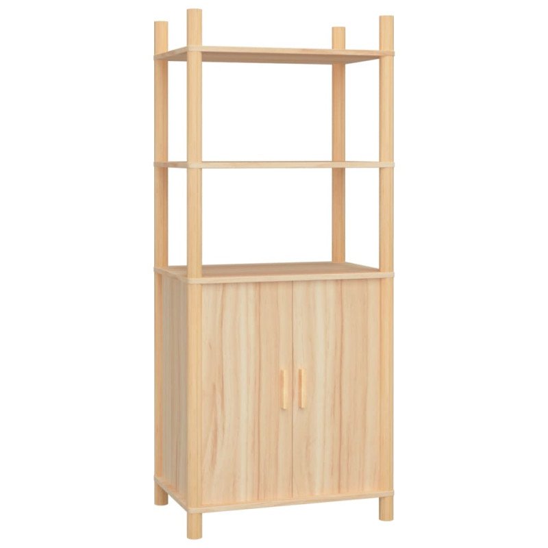 vidaXL Vysoká skrinka 60x40x141 cm spracované drevo