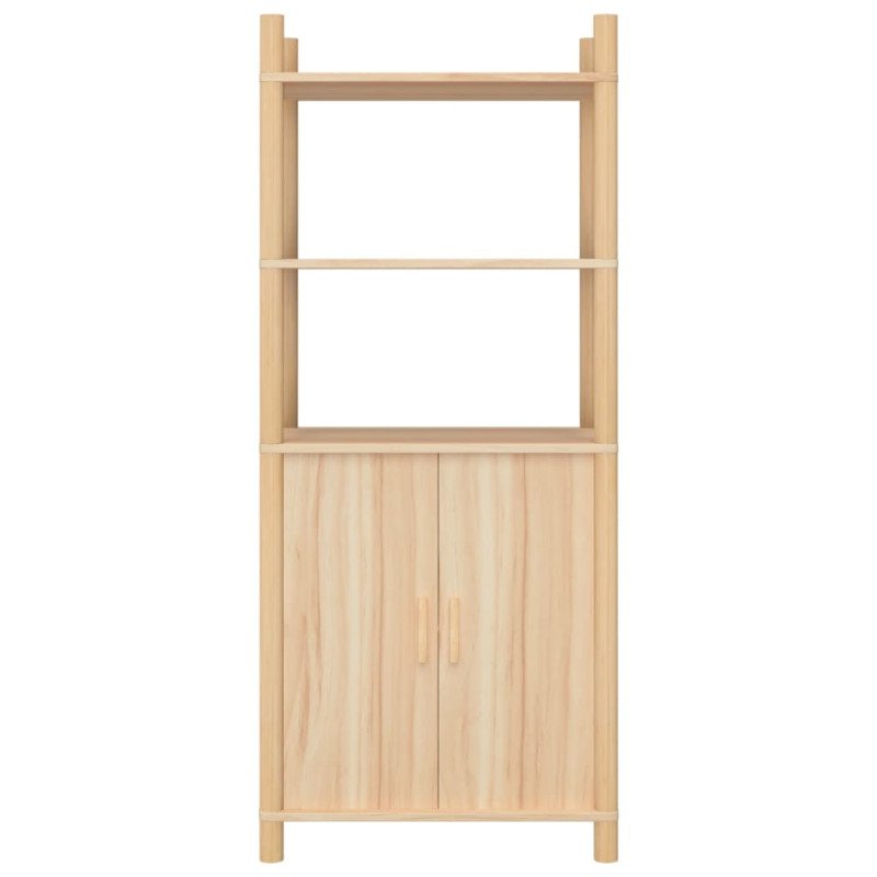 vidaXL Vysoká skrinka 60x40x141 cm spracované drevo