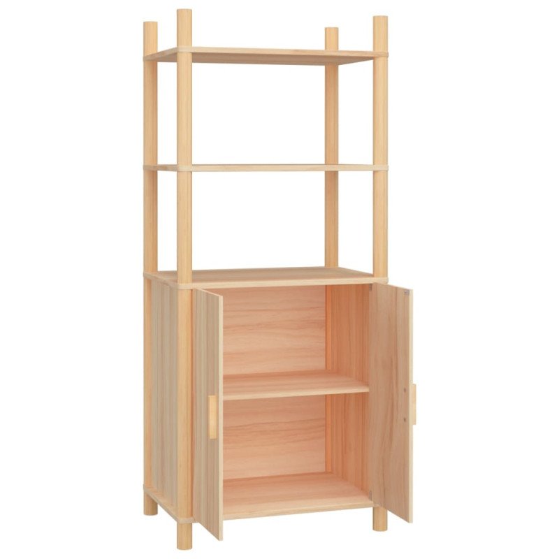 vidaXL Vysoká skrinka 60x40x141 cm spracované drevo