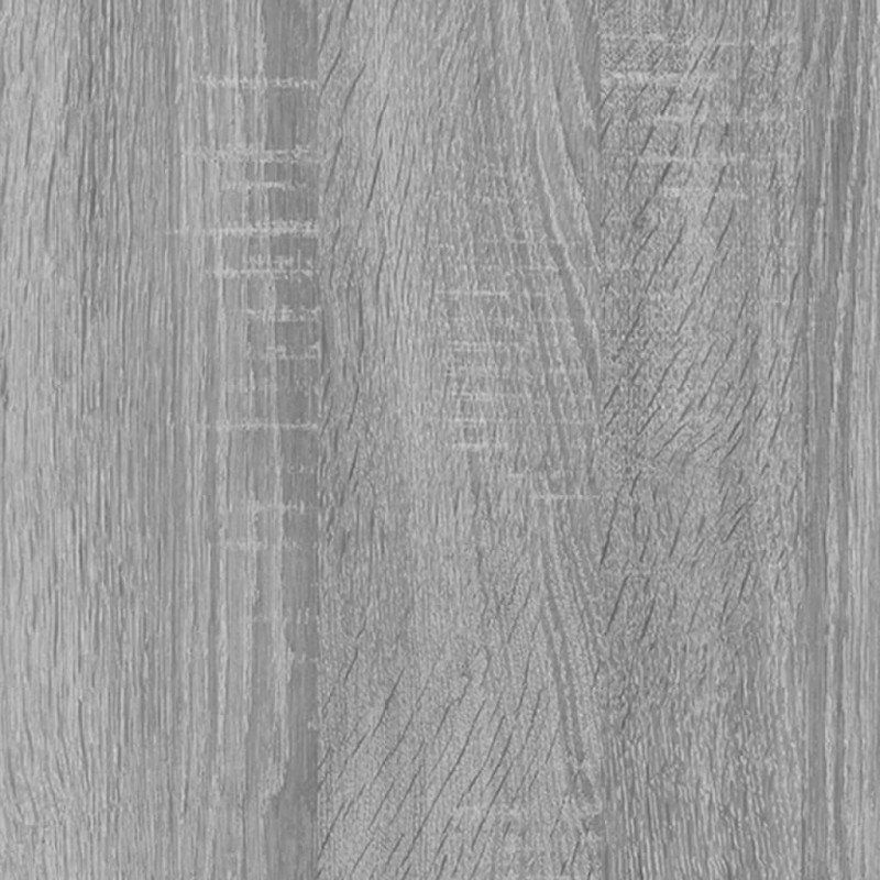vidaXL Knižnica/deliaca stena sivá sonoma 60x24x186 cm
