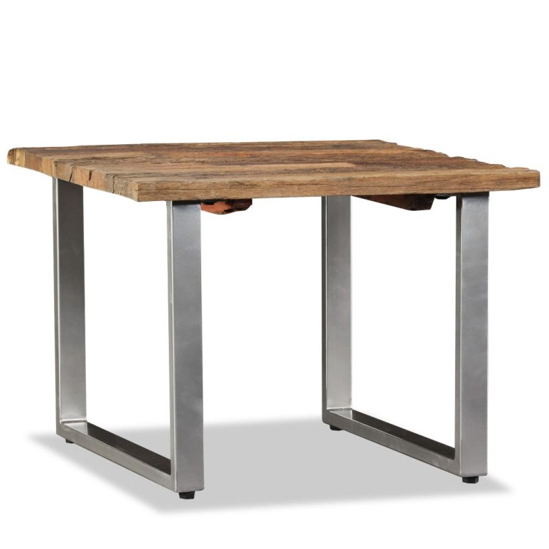 vidaXL Konferenčný stolík, recyklovaný masív 55x55x40 cm
