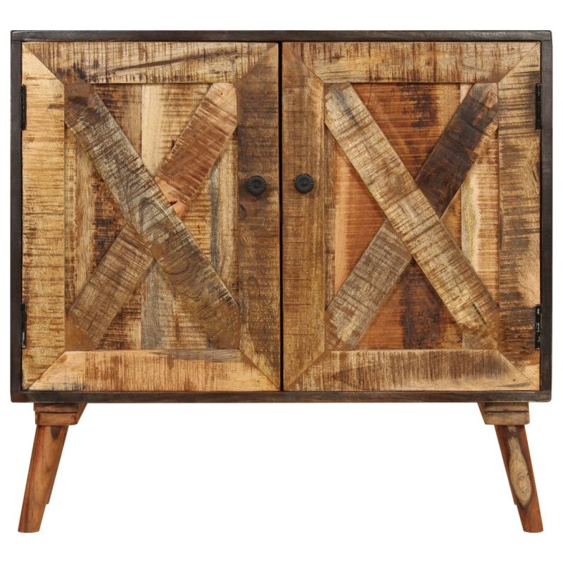 vidaXL Komoda masívne mangovníkové drevo 85x30x75 cm
