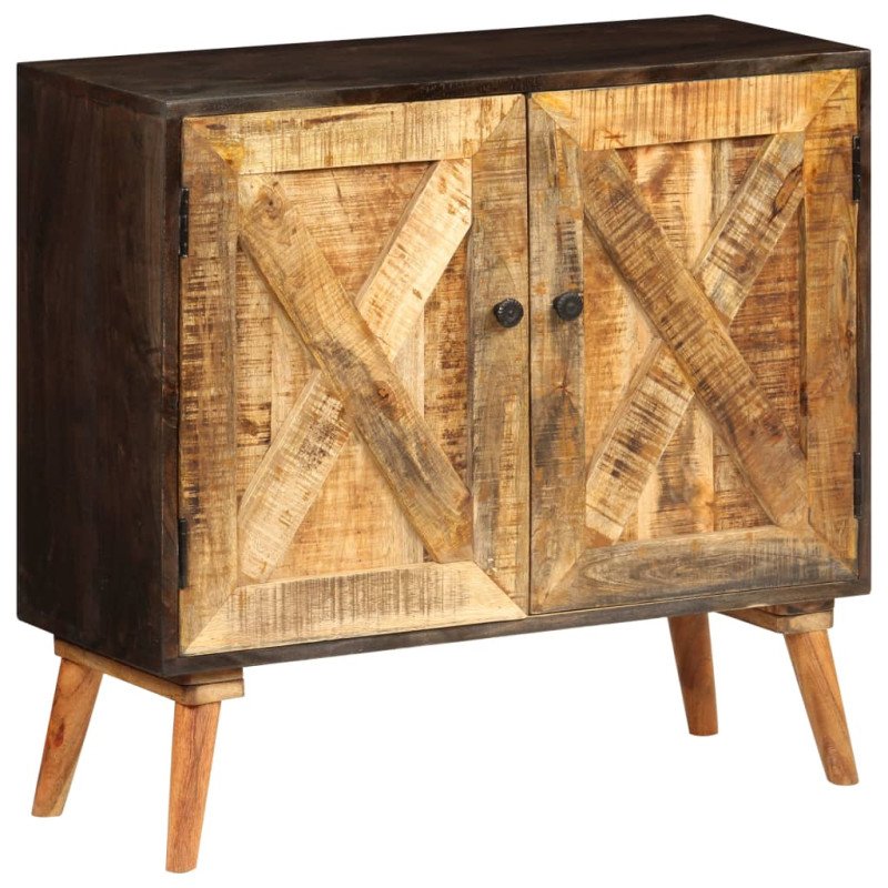 vidaXL Komoda masívne mangovníkové drevo 85x30x75 cm