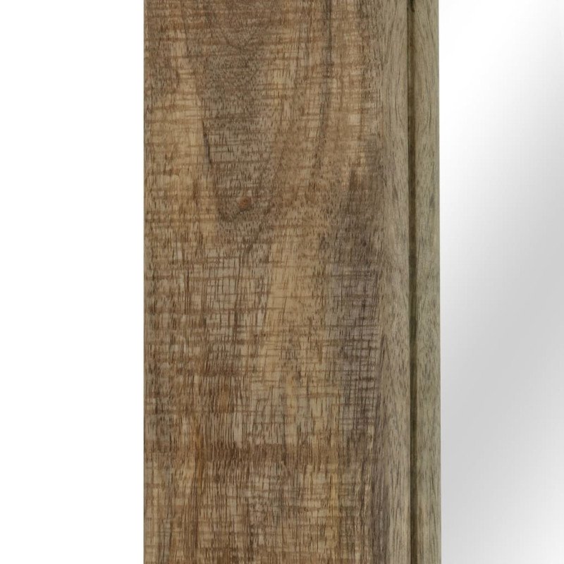 vidaXL Zrkadlo masívne mangovníkové drevo 50x110 cm