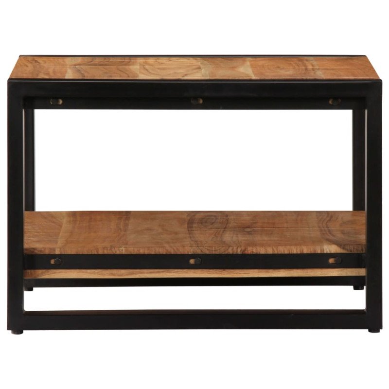 vidaXL Konferenčný stolík z akáciového dreva 60x60x40 cm