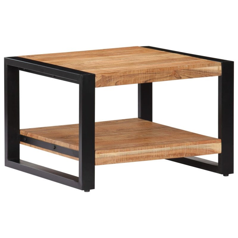 vidaXL Konferenčný stolík z akáciového dreva 60x60x40 cm