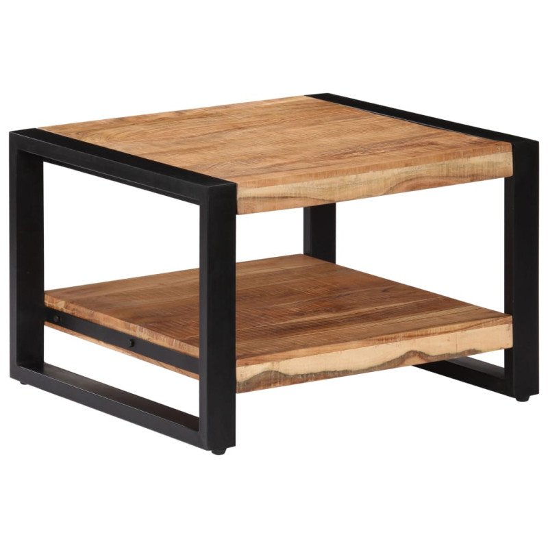 vidaXL Konferenčný stolík z akáciového dreva 60x60x40 cm