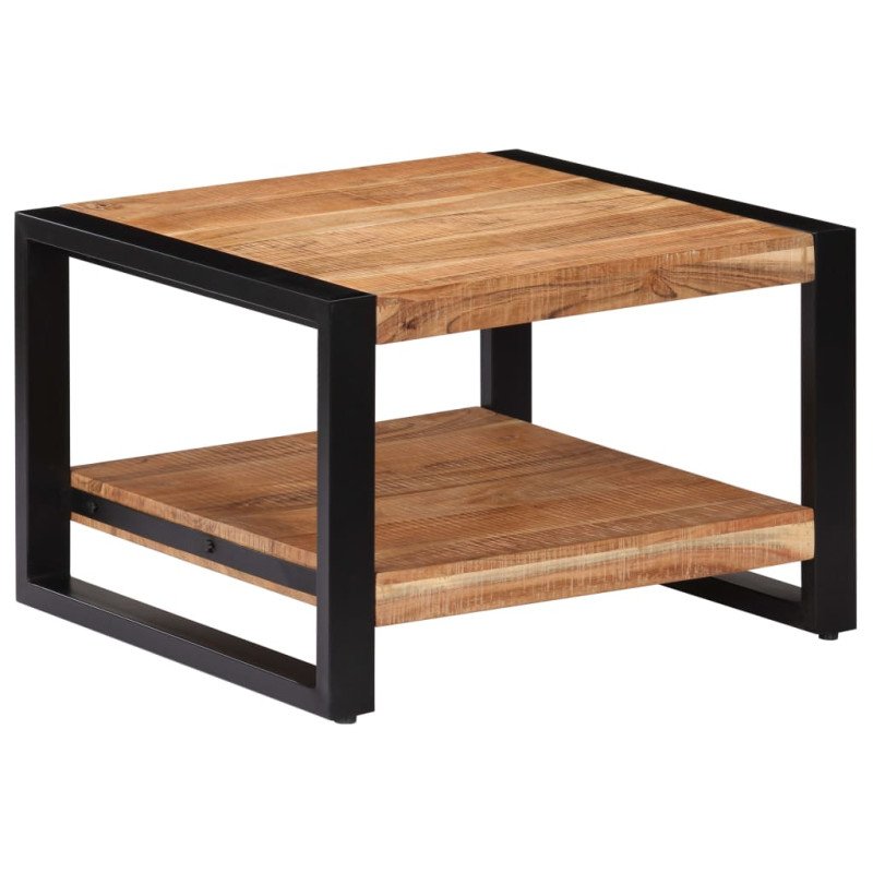vidaXL Konferenčný stolík z akáciového dreva 60x60x40 cm