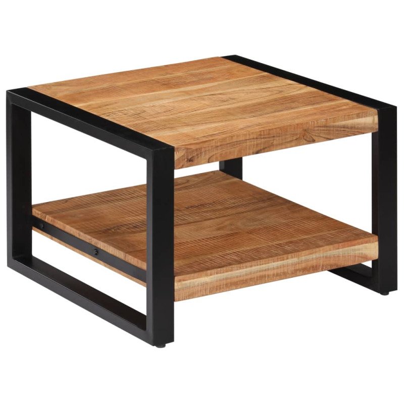 vidaXL Konferenčný stolík z akáciového dreva 60x60x40 cm