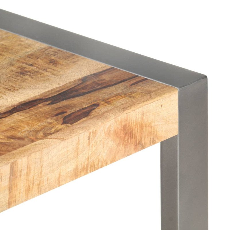 vidaXL Konferenčný stolík 110x60x40 cm, surové mangové drevo