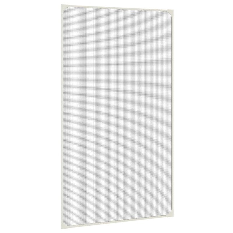 vidaXL Magnetická okenná sieťka proti hmyzu biela 80x140 cm