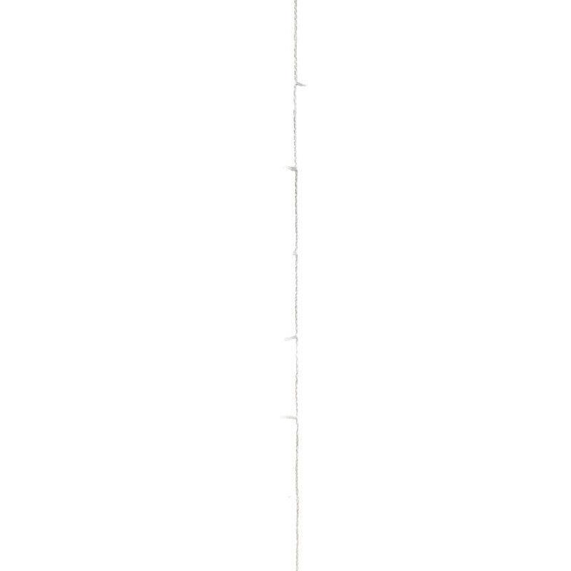 vidaXL LED reťaz, 300 diód, studená biela 30 m, PVC