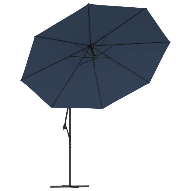 vidaXL Závesný slnečník 3,5 m, modrý