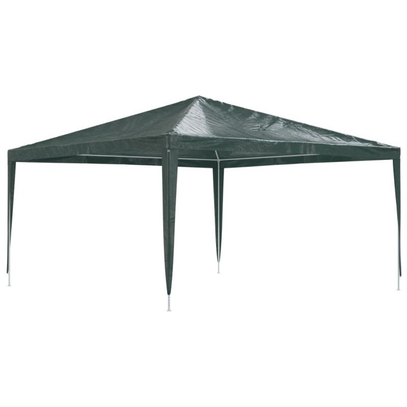 vidaXL Profesionálny párty stan 4x4 m, zelený 90 g/m² 