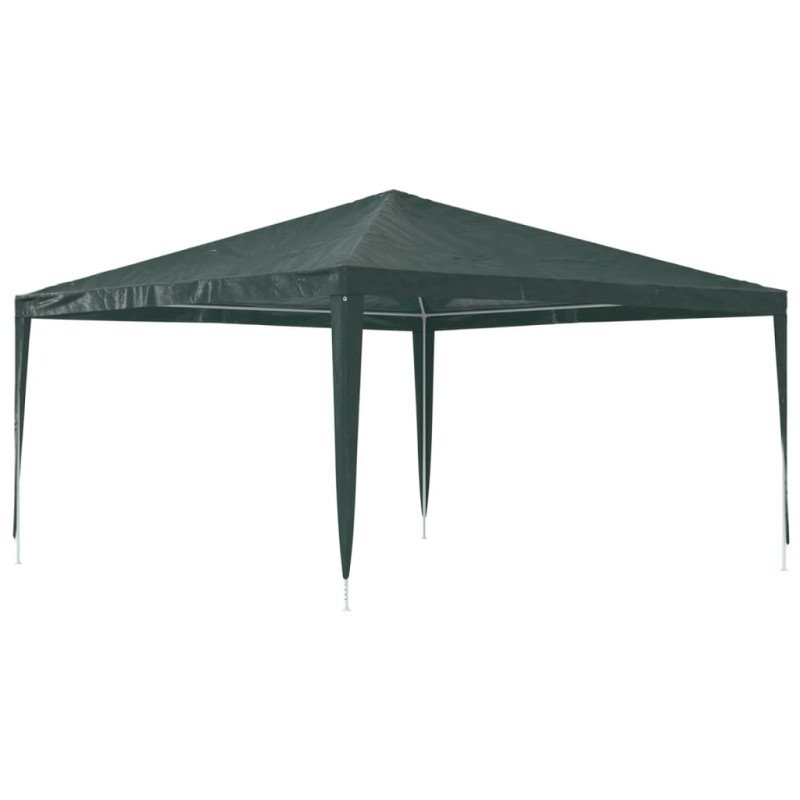 vidaXL Profesionálny párty stan 4x4 m, zelený 90 g/m² 