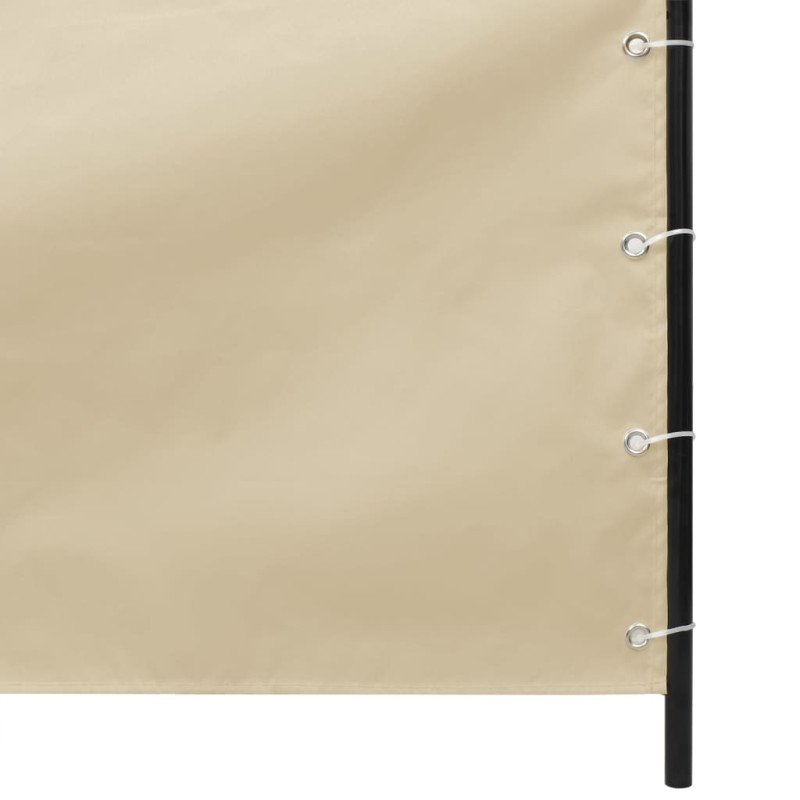 vidaXL Balkónová markíza béžová 140x240 cm oxfordská látka