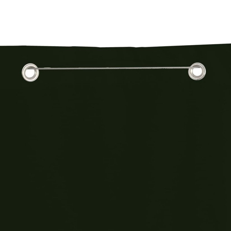 vidaXL Balkónová markíza tmavozelená 140x240 cm oxfordská látka