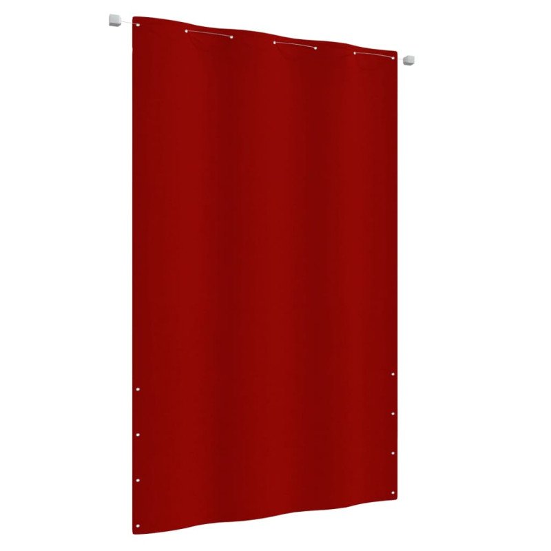 vidaXL Balkónová markíza červená 140x240 cm oxfordská látka
