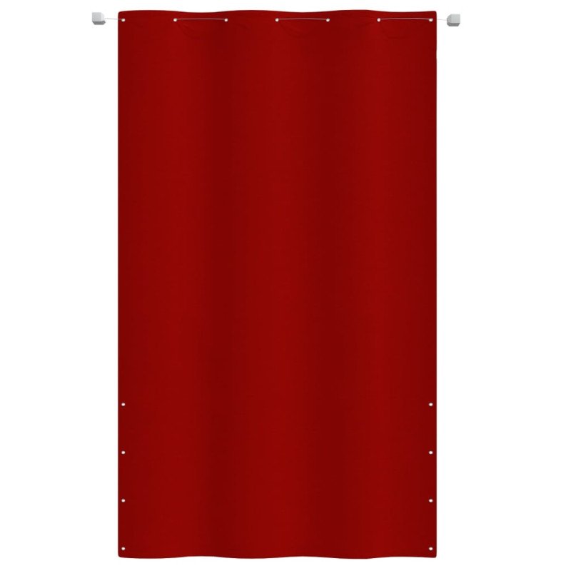 vidaXL Balkónová markíza červená 140x240 cm oxfordská látka