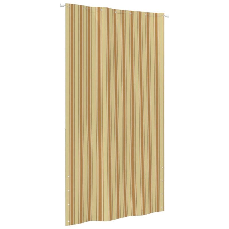 vidaXL Balkónová markíza žltá a oranžová 140x240 cm oxfordská látka