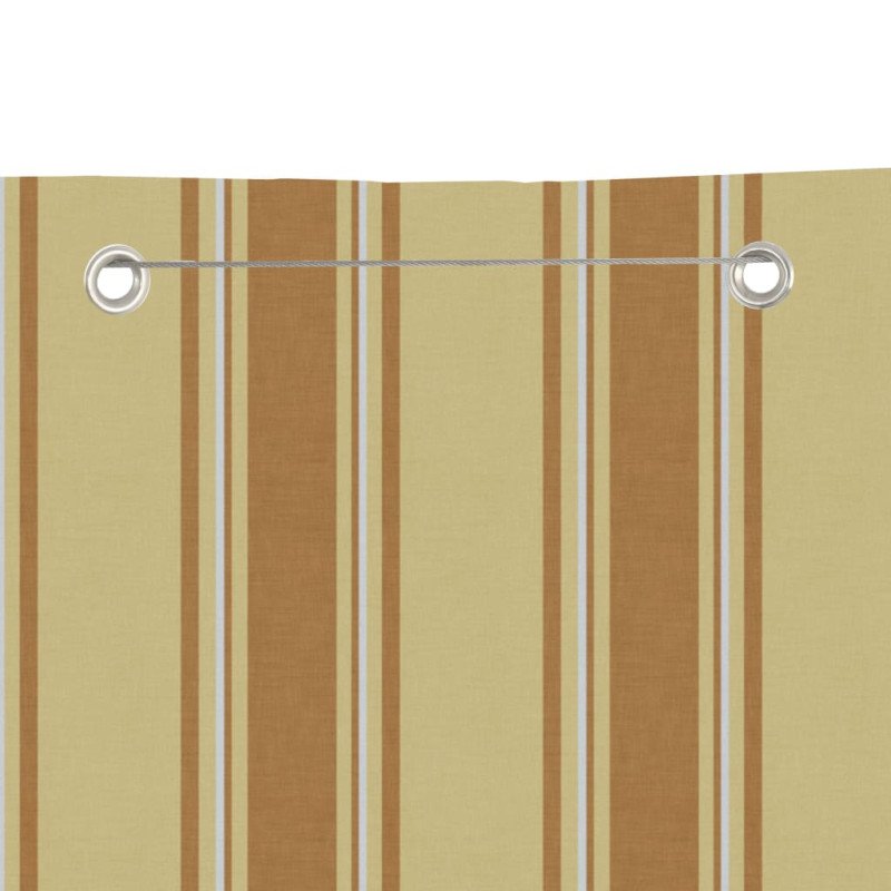 vidaXL Balkónová markíza žltá a oranžová 140x240 cm oxfordská látka