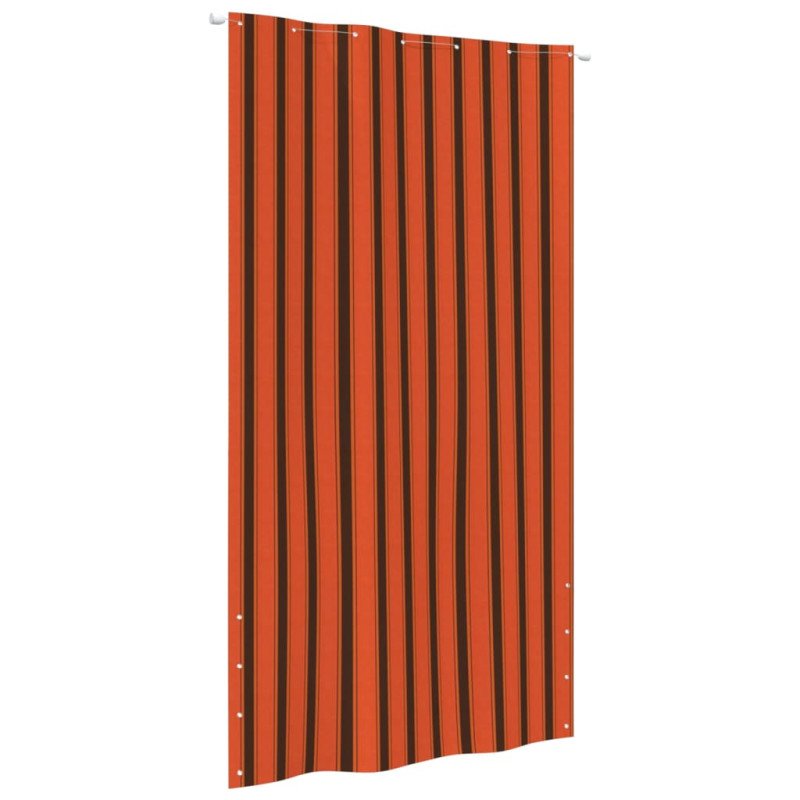 vidaXL Balkónová markíza oranžová a hnedá 140x240 cm oxfordská látka