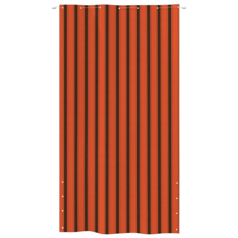 vidaXL Balkónová markíza oranžová a hnedá 140x240 cm oxfordská látka