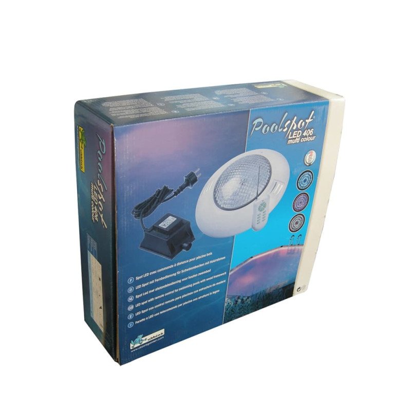 Ubbink Bazénové svetlá, diaľkové ovládanie 406 LED,rôzne farby 7504613