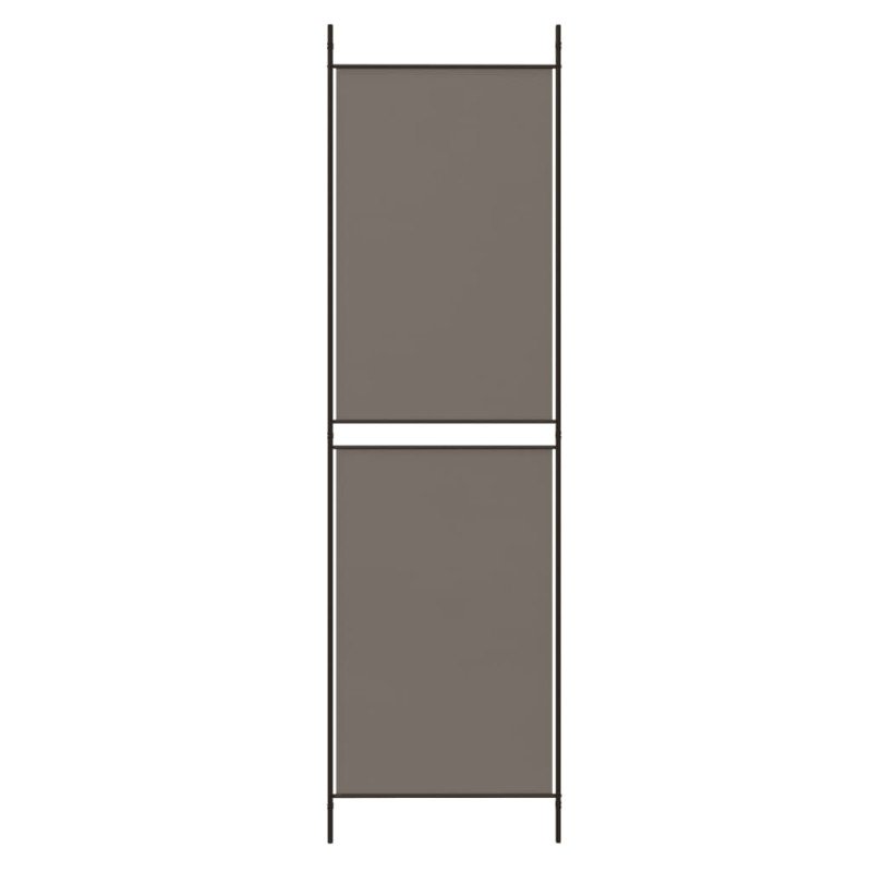 vidaXL 6-panelový paraván antracitový 300x220 cm látkový