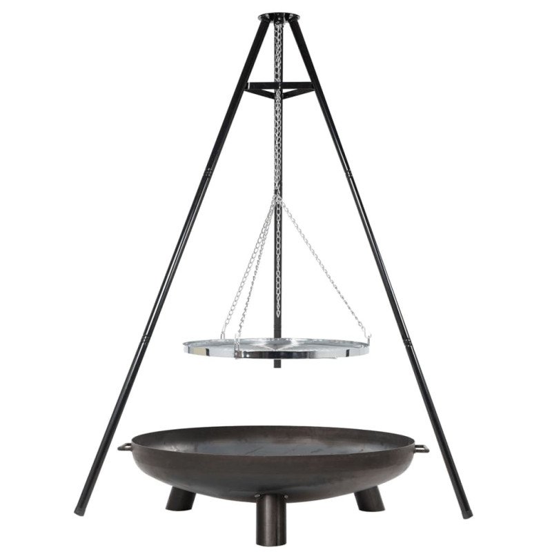 RedFire Grilovacia trojnožka, čierna 172 cm BBQ TRIPOD 