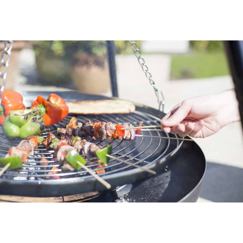 RedFire Grilovacia trojnožka, čierna 172 cm BBQ TRIPOD 