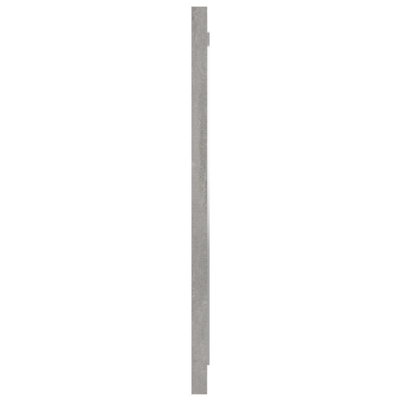 vidaXL Kúpeľňové zrkadlo, betónovo sivé 40x1,5x37 cm, kompozitné drevo