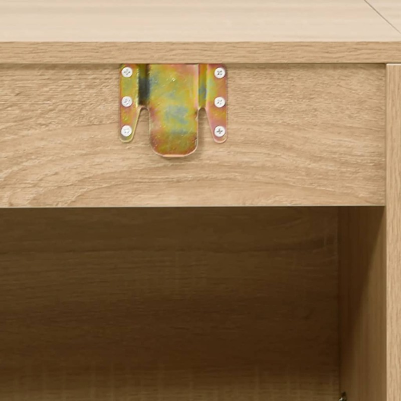   vidaXL 7-dielna sada kúpeľňového nábytku dub kompozitné drevo