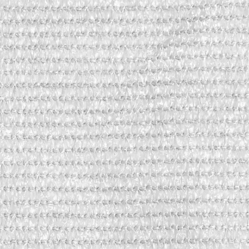 vidaXL Balkónová markíza biela 75x500 cm HDPE