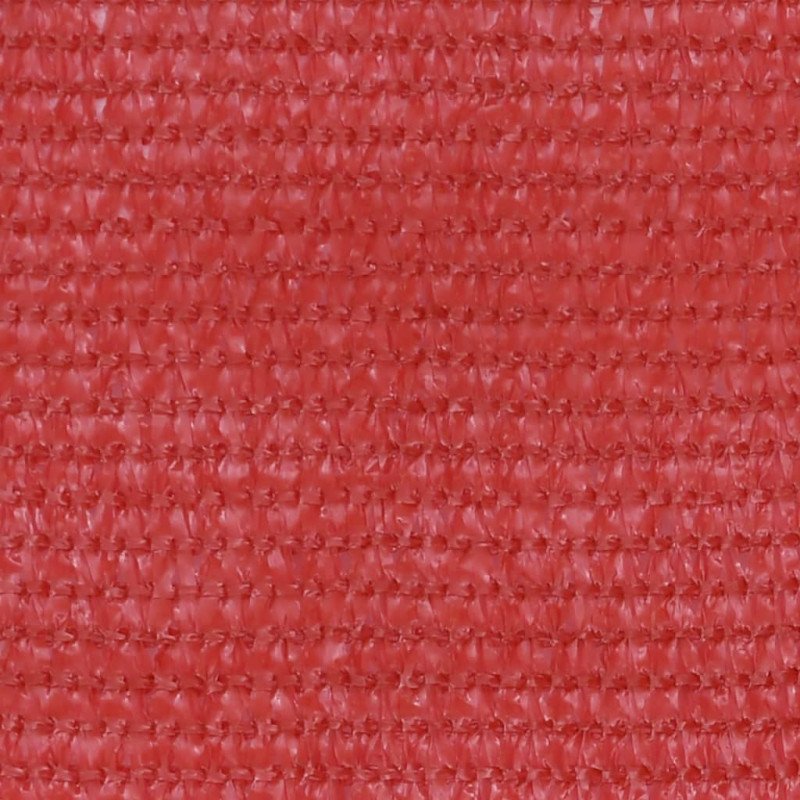 vidaXL Balkónová markíza, červená 90x600 cm, HDPE