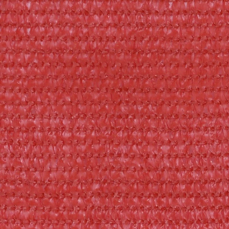 vidaXL Balkónová markíza, červená 120x400 cm, HDPE