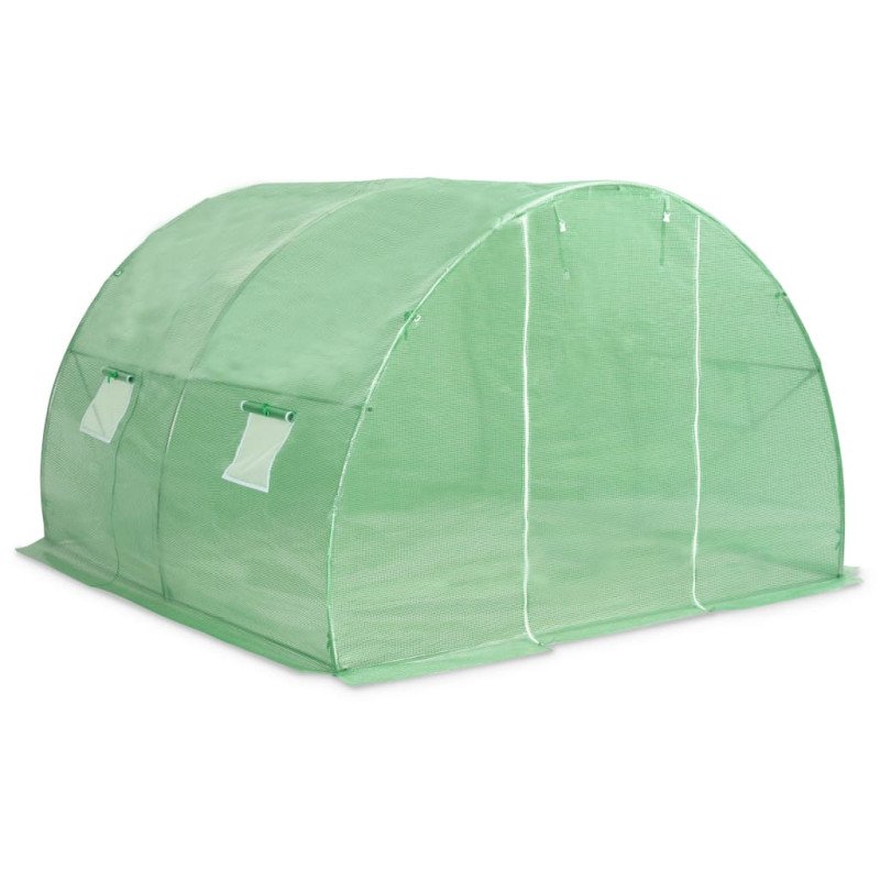 vidaXL Skleník 9 m² 300x300x200 cm