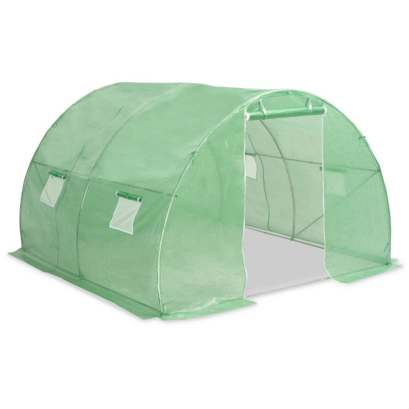 vidaXL Skleník 9 m² 300x300x200 cm