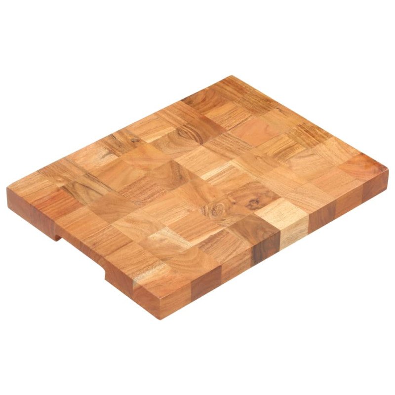 vidaXL Doska na krájanie 40x30x3,8 cm masívne akáciové drevo
